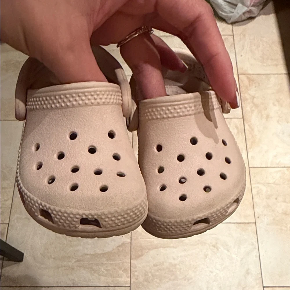 CROCS Kids Sandals - Cream